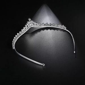 Elegant Princess Cubic Zirconia Tiara