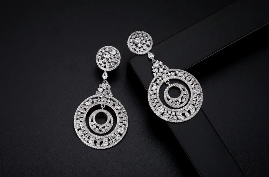 Gatsby Crystal Earrings