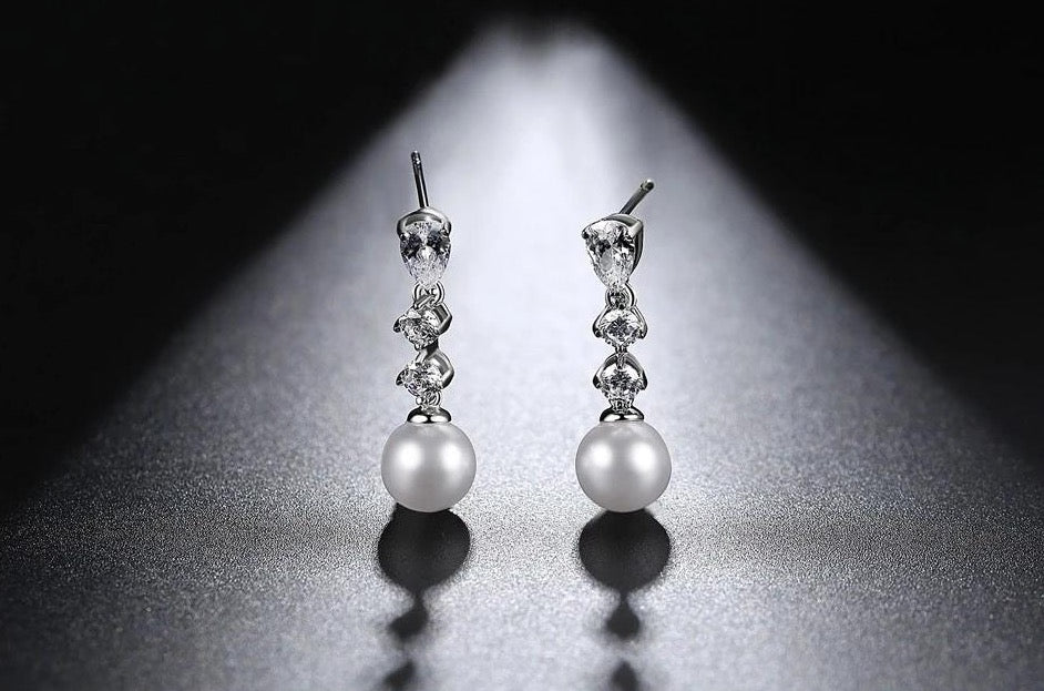 Pearl Drop Earrings