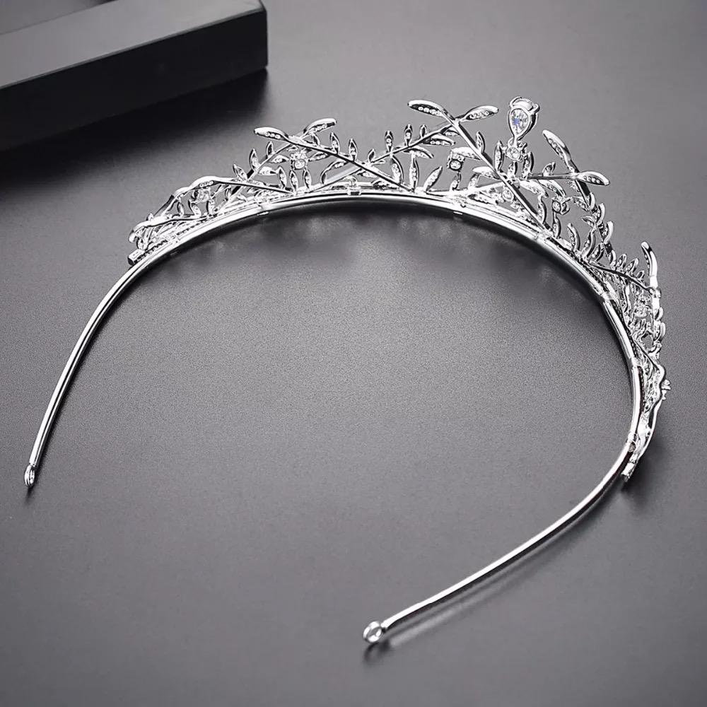 Roman Inspired Cubic Zirconia Tiara