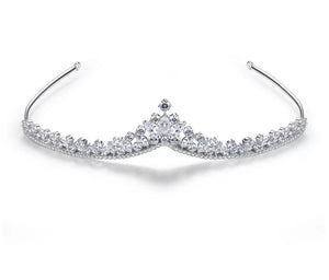 Elegant Princess Cubic Zirconia Tiara