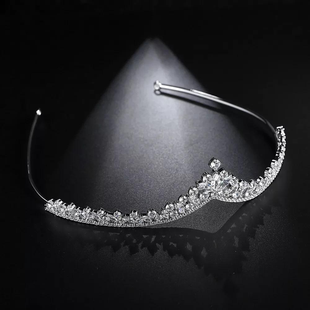 Elegant Princess Cubic Zirconia Tiara